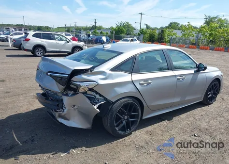 2022 Honda Civic Sport z USA, uszkodzony, nr VIN 2HGFE2F57NH557888